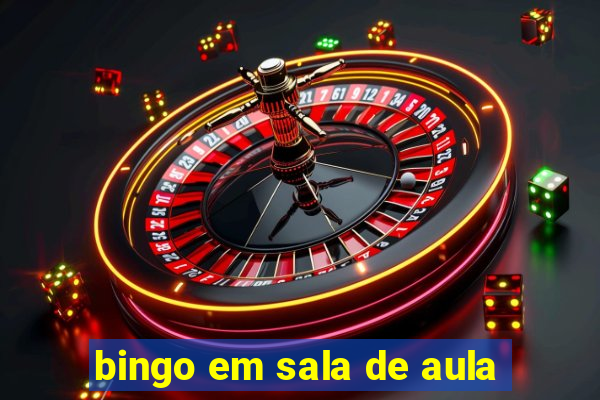 bingo em sala de aula